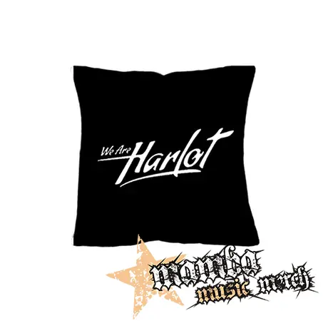 WE ARE HARLOT - Logo - vankúš