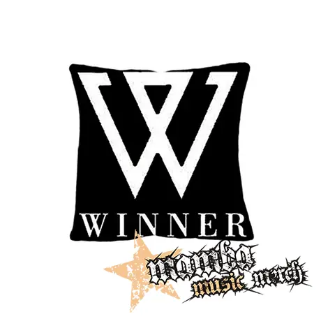 WINNER - Logo K-Pop Band Motive 1 - vankúš