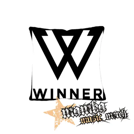 WINNER - Logo K-Pop Band Motive 2 - vankúš