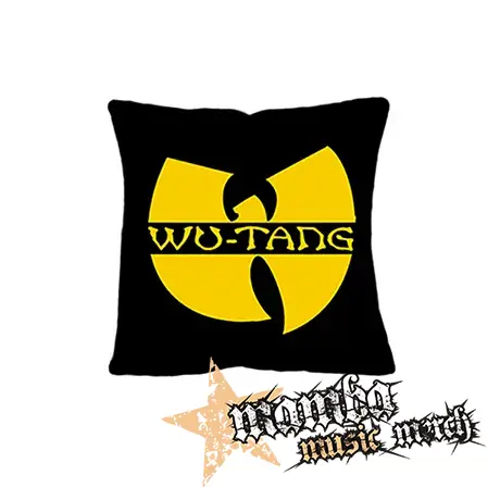 WU TANG CLAN - Yellow Logo - vankúš
