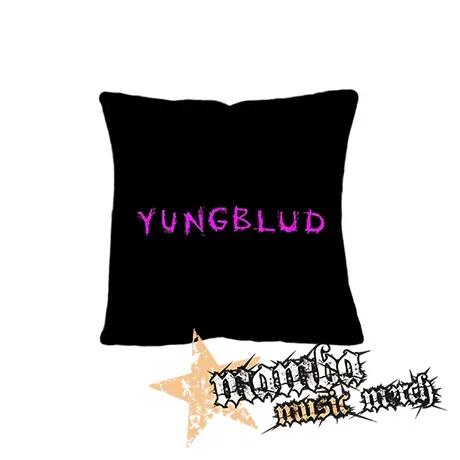 YUNGBLUD - Pink Logo - vankúš