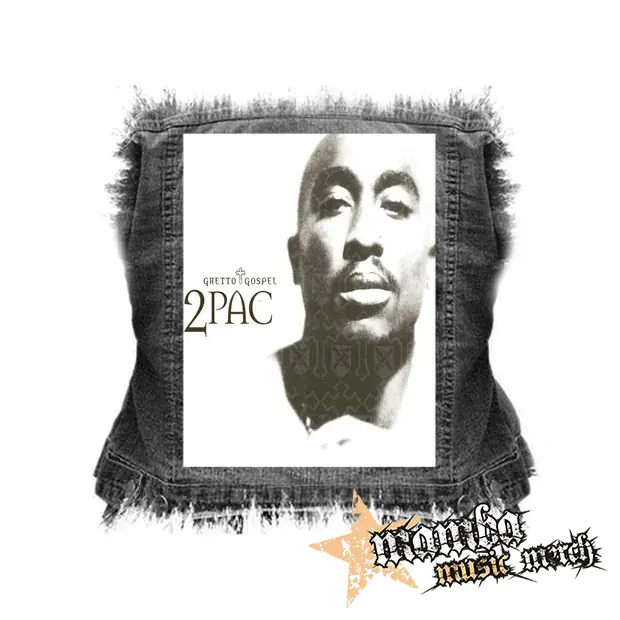 2 PAC - Ghetto Gospel - chrbtová nášivka (36 x 27 cm)