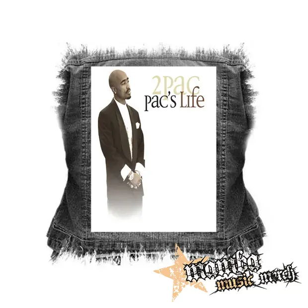 2 PAC - Pac's Life - chrbtová nášivka (36 x 27 cm)