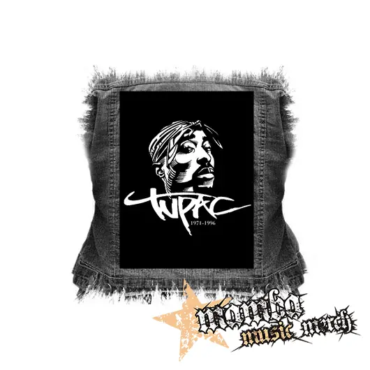 2 PAC - Portrait Years - chrbtová nášivka (36 x 27 cm)
