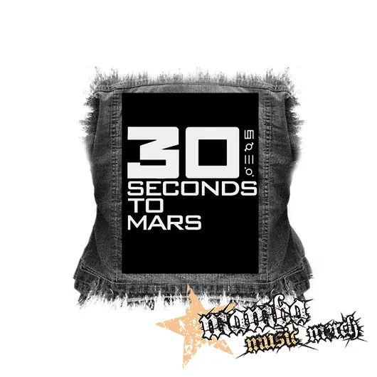 30 SECONDS TO MARS - Big Logo - chrbtová nášivka (36 x 27 cm)