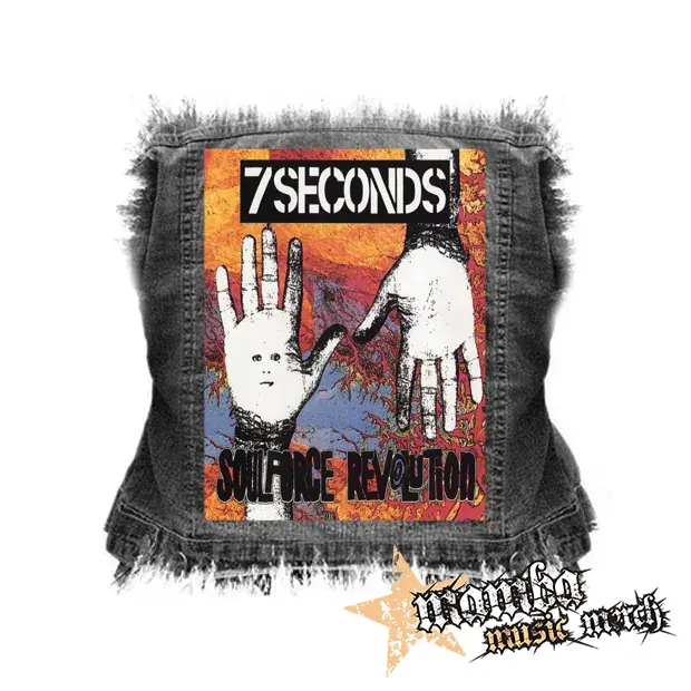 7 SECONDS - Soulforce Revolution - chrbtová nášivka (36 x 27 cm)
