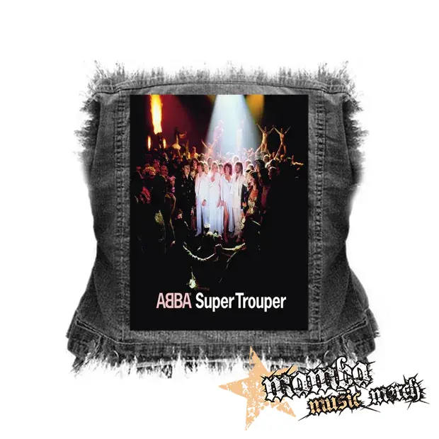 ABBA - Super Trouper - chrbtová nášivka (36 x 27 cm)