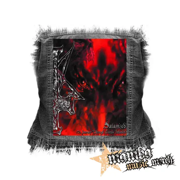 ABIGOR - Satanized - chrbtová nášivka (36 x 27 cm)