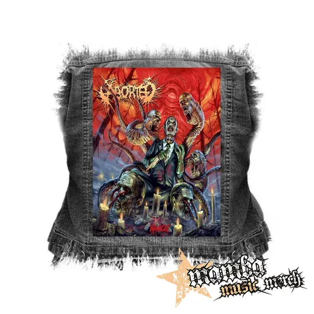 ABORTED - ManiaCult - chrbtová nášivka (36 x 27 cm)