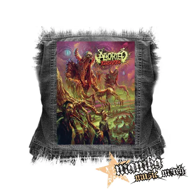 ABORTED - TerrorVision - chrbtová nášivka (36 x 27 cm)