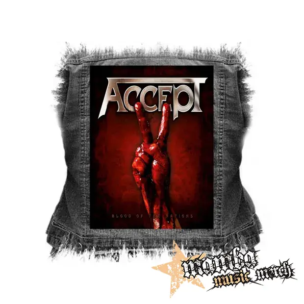 ACCEPT - Blood of the Nations - chrbtová nášivka (36 x 27 cm)