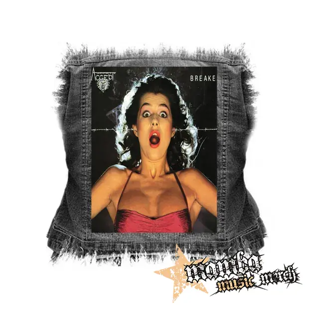ACCEPT - Breaker - chrbtová nášivka (36 x 27 cm)