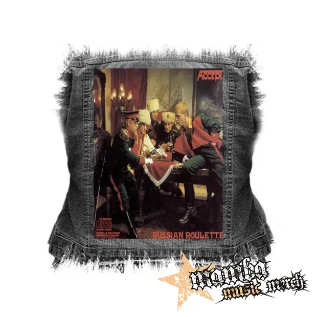 ACCEPT - Russian Roulette - chrbtová nášivka (36 x 27 cm)