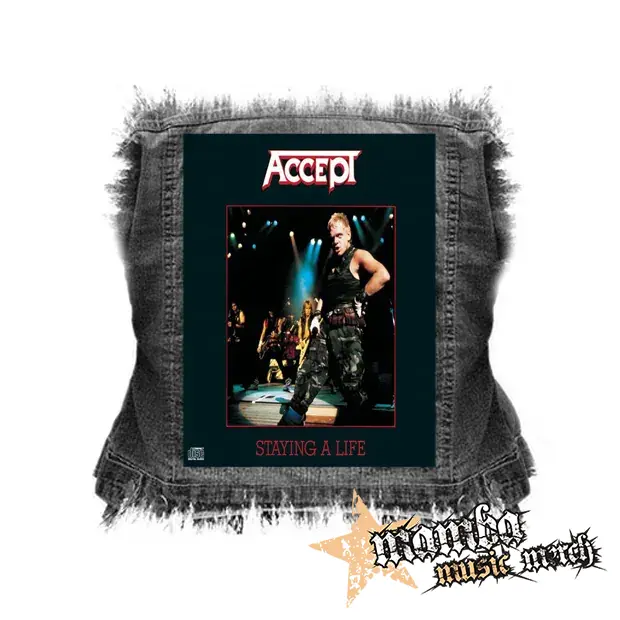 ACCEPT - Staying A Life - chrbtová nášivka (36 x 27 cm)