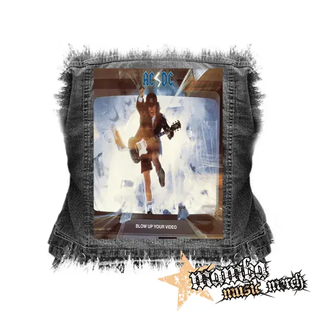 ACDC - Blow Up Your Video - chrbtová nášivka (36 x 27 cm)