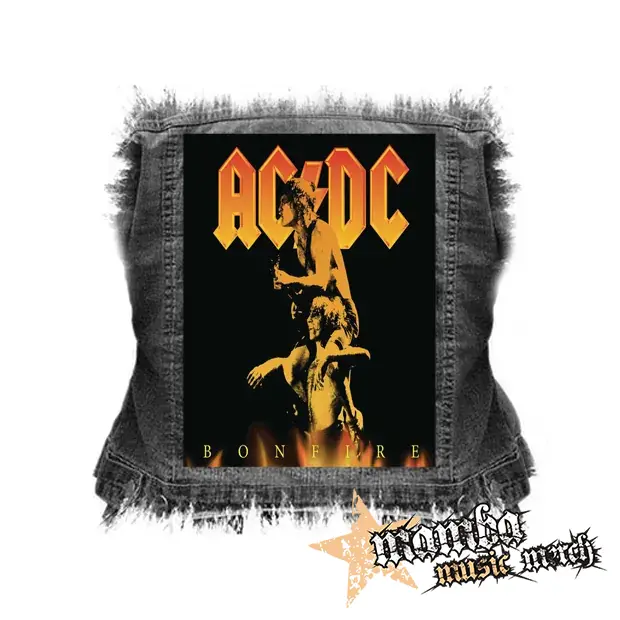 ACDC - Bonfire - chrbtová nášivka (36 x 27 cm)