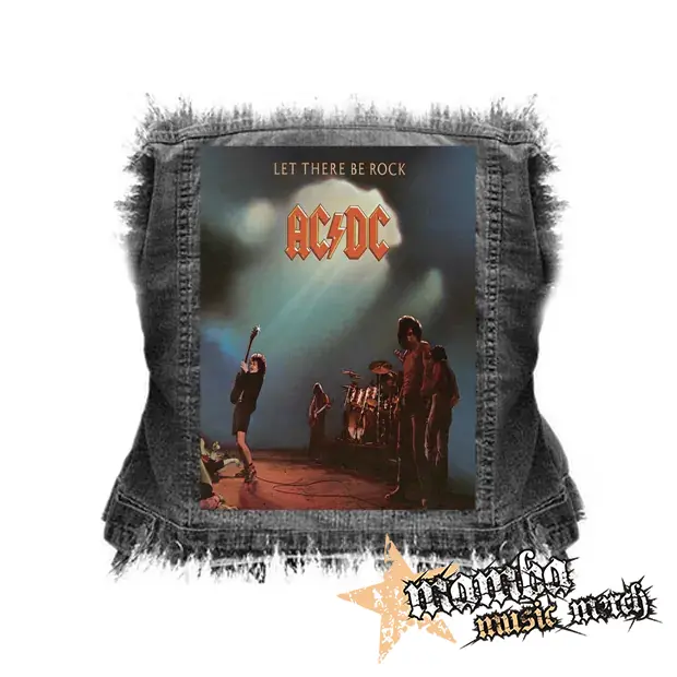 ACDC - Let There Be Rock - chrbtová nášivka (36 x 27 cm)