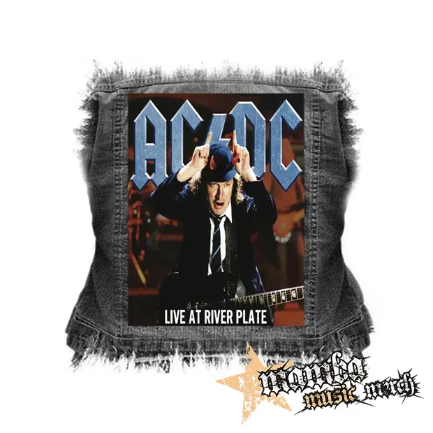 ACDC - Live at River Plate - chrbtová nášivka (36 x 27 cm)