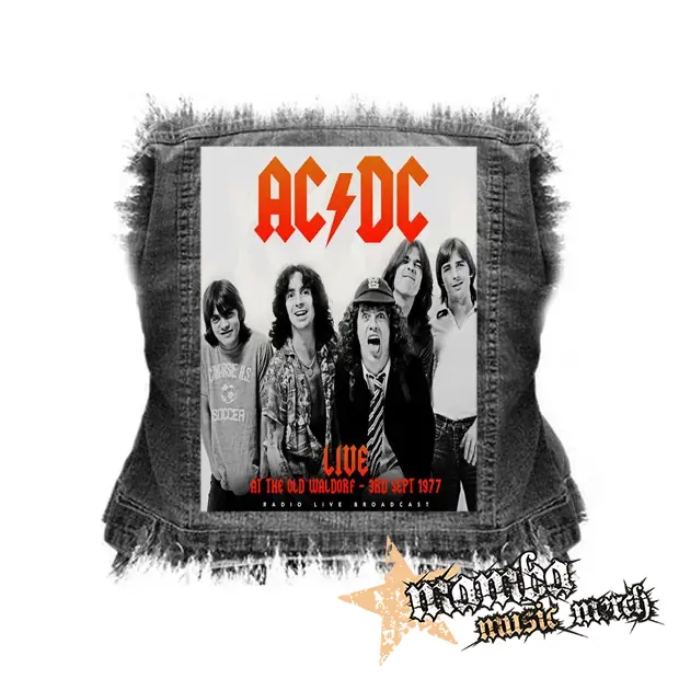 ACDC - Live At The Waldorf - chrbtová nášivka (36 x 27 cm)