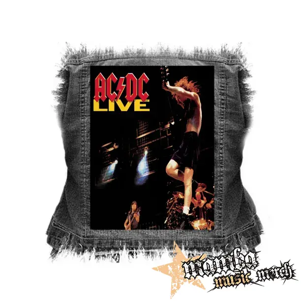 ACDC - Live - chrbtová nášivka (36 x 27 cm)