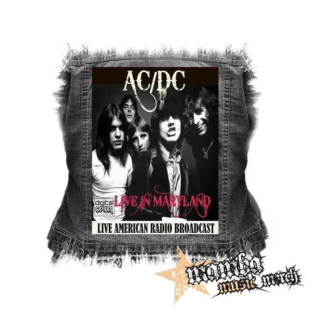 ACDC - Live in Maryland (Live) - chrbtová nášivka (36 x 27 cm)