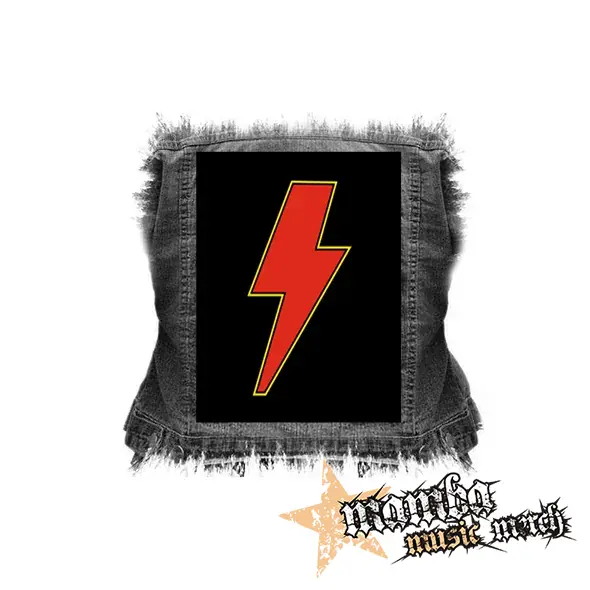 ACDC - Power Up Sign Crest Logo - chrbtová nášivka (36 x 27 cm)