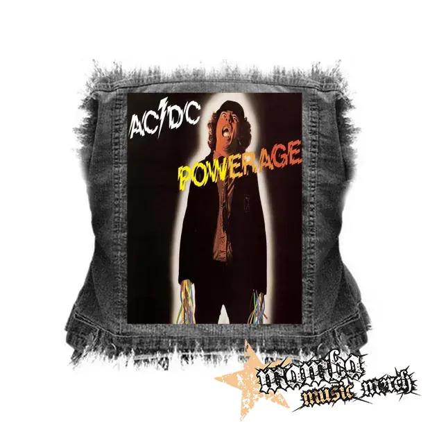 ACDC - Powerage - chrbtová nášivka (36 x 27 cm)