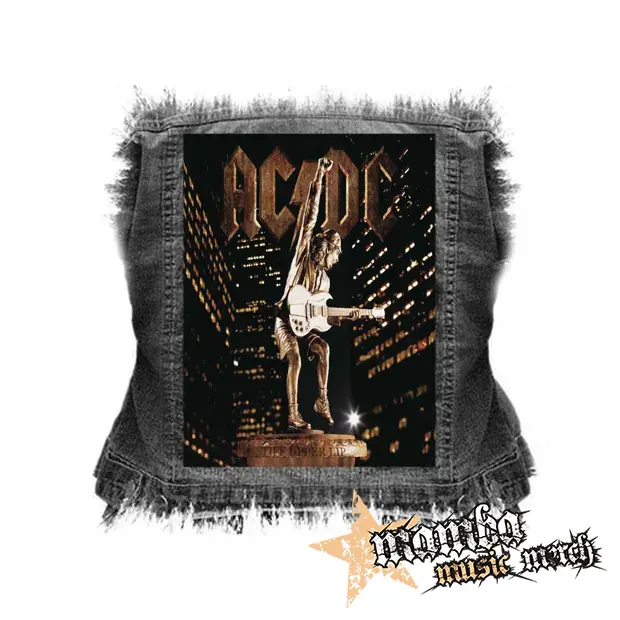 ACDC - Stiff Upper Lip - chrbtová nášivka (36 x 27 cm)