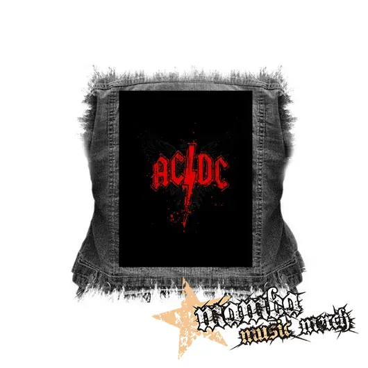 ACDC - Wings - chrbtová nášivka (36 x 27 cm)
