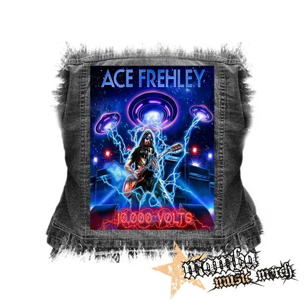 ACE FREHLEY - 10,000Volts - chrbtová nášivka (36 x 27 cm)