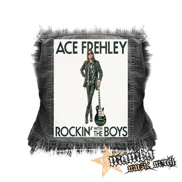 ACE FREHLEY - Rockin’WiththeBoys - chrbtová nášivka (36 x 27 cm)