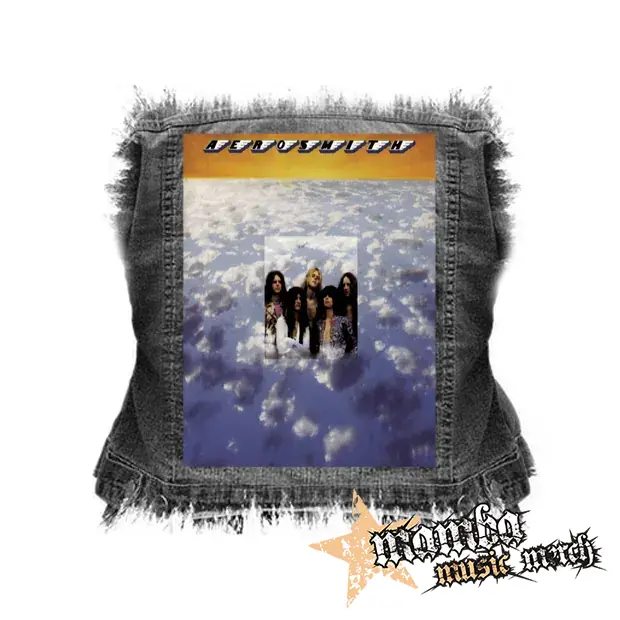 AEROSMITH - Debut Album Cover - chrbtová nášivka (36 x 27 cm)