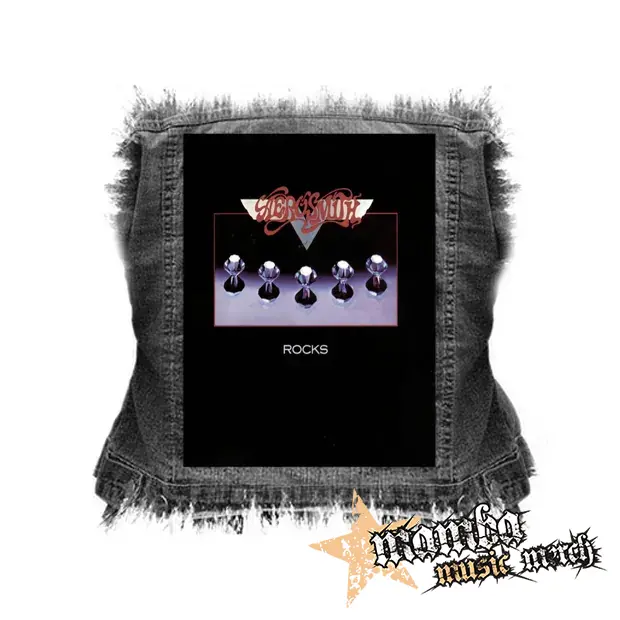 AEROSMITH - Rocks - chrbtová nášivka (36 x 27 cm)