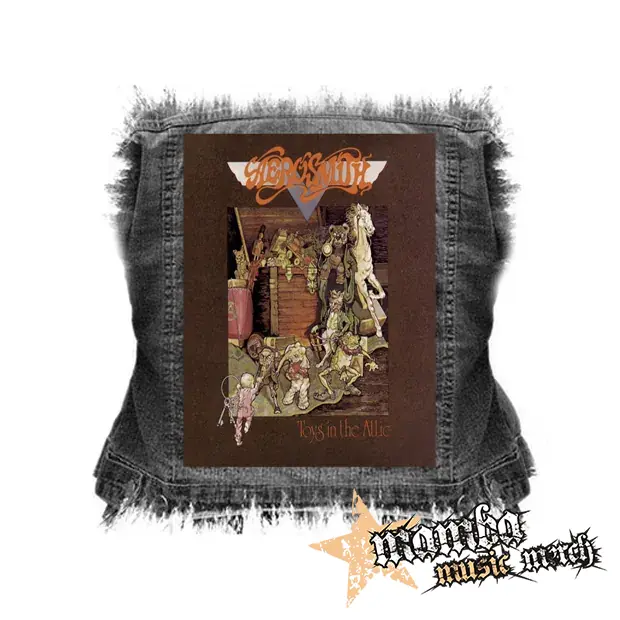 AEROSMITH - Toys In The Attic - chrbtová nášivka (36 x 27 cm)