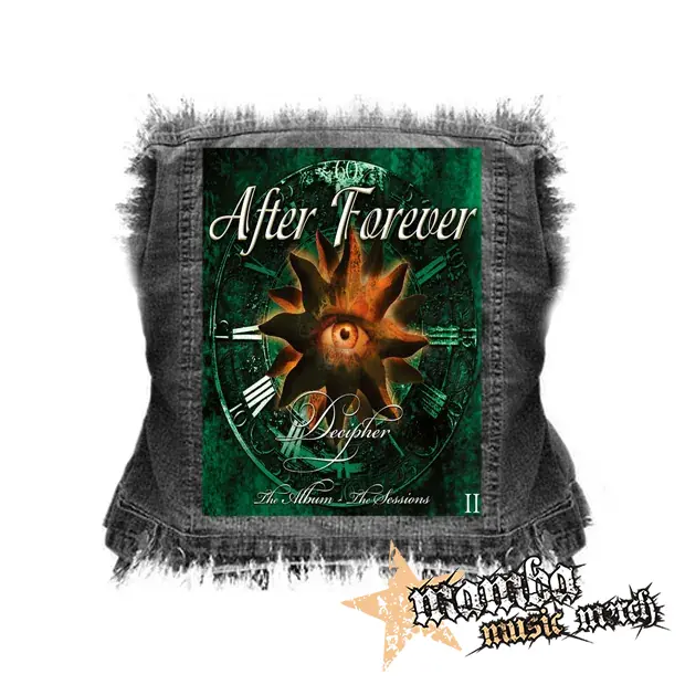 AFTER FOREVER - Decipher The Sessions - chrbtová nášivka (36 x 27 cm)
