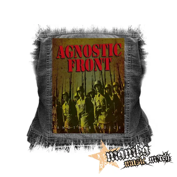 AGNOSTIC FRONT - Another Voice - chrbtová nášivka (36 x 27 cm)