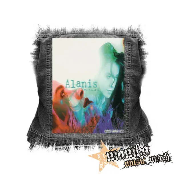 ALANIS MORISSETTE - Jagged Little Pill (2015 Remaster) - chrbtová nášivka (36 x 27 cm)