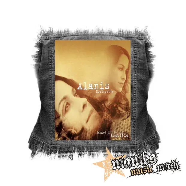 ALANIS MORISSETTE - Jagged Little Pill (Acoustic) - chrbtová nášivka (36 x 27 cm)
