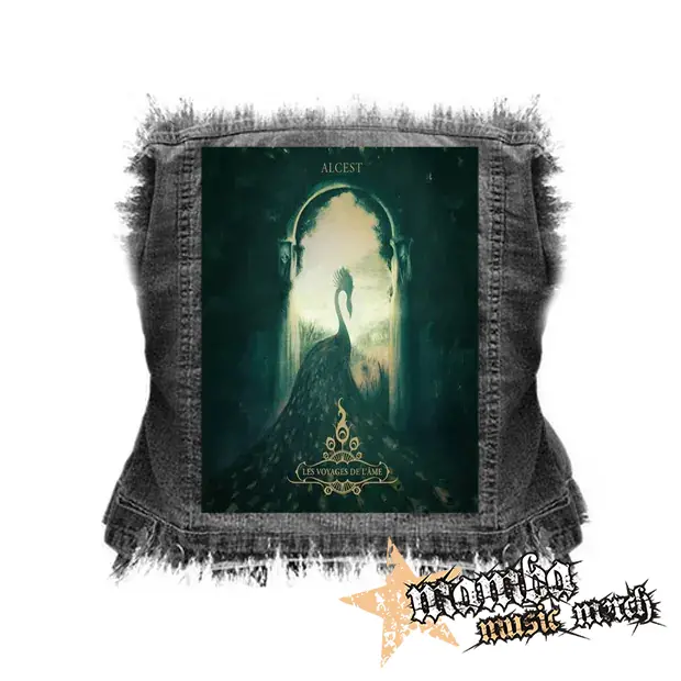 ALCEST - Les voyages de l'âme - chrbtová nášivka (36 x 27 cm)