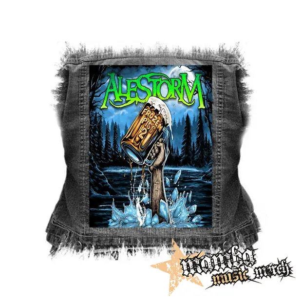 ALESTORM - Frozen Piss 2 - chrbtová nášivka (36 x 27 cm)