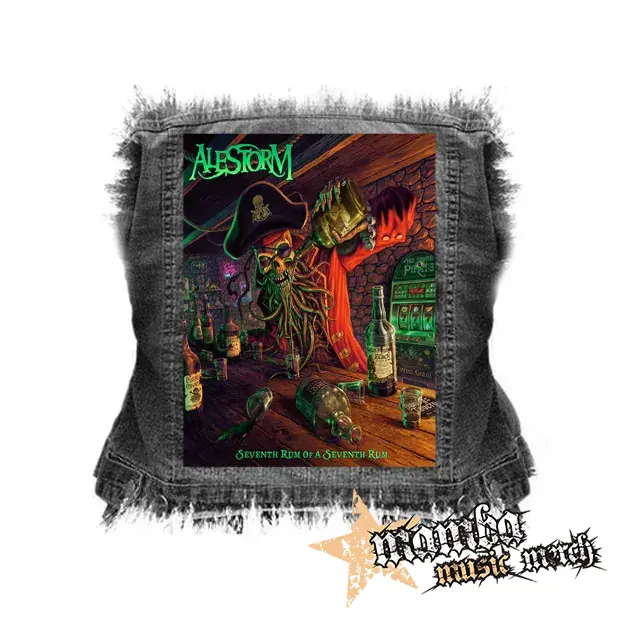 ALESTORM - Seventh Rum of a Seventh Rum - chrbtová nášivka (36 x 27 cm)