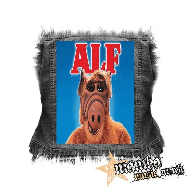 ALF - Poster Motive 1 - chrbtová nášivka (36 x 27 cm)