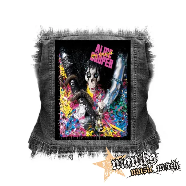ALICE COOPER - Hey Stoopid - chrbtová nášivka (36 x 27 cm)