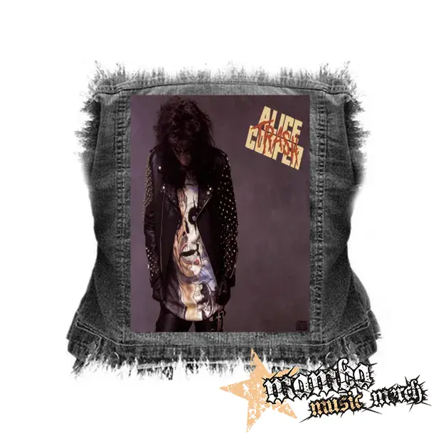 ALICE COOPER - Trash - chrbtová nášivka (36 x 27 cm)