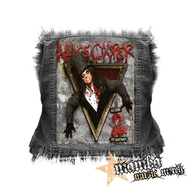 ALICE COOPER - Welcome 2 My Nightmare - chrbtová nášivka (36 x 27 cm)