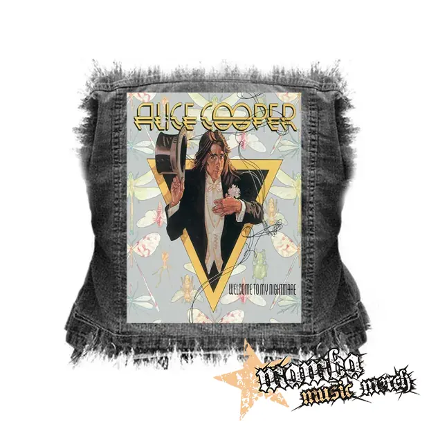 ALICE COOPER - Welcome to My Nightmare - chrbtová nášivka (36 x 27 cm)