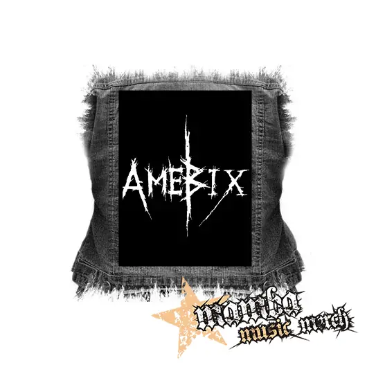 AMEBIX - Logo - chrbtová nášivka (36 x 27 cm)