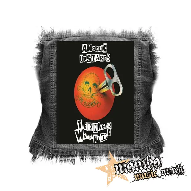 ANGELIC UPSTARTS - Teenage Warning - chrbtová nášivka (36 x 27 cm)