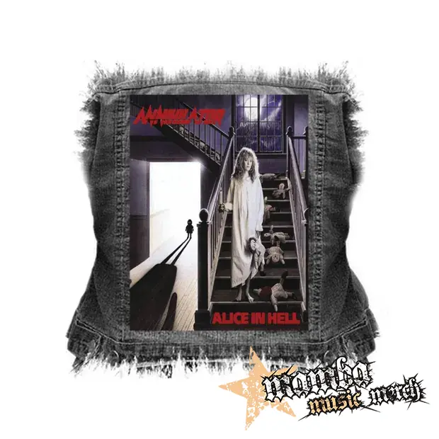 ANNIHILATOR - Alice In Hell - chrbtová nášivka (36 x 27 cm)