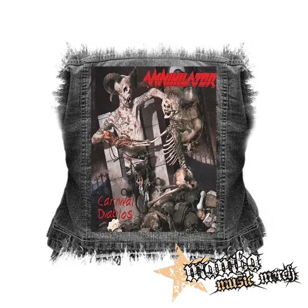ANNIHILATOR - Carnival Diablos - chrbtová nášivka (36 x 27 cm)